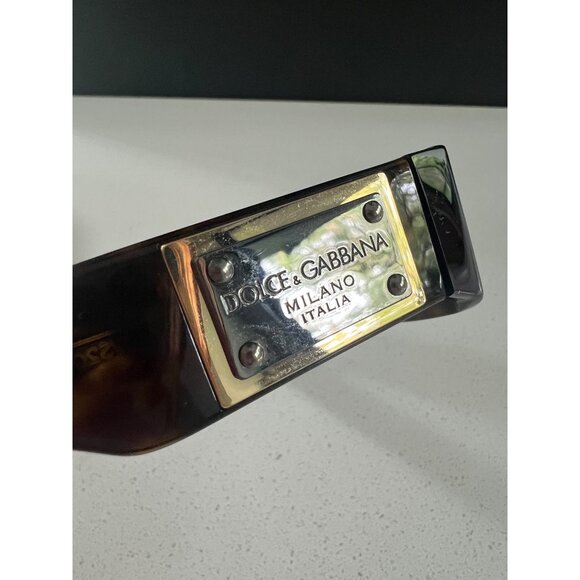 Dolce & Gabbana Brown tortoiseshell Re-Edition sunglasses DG4444 - Picture 7 of 8